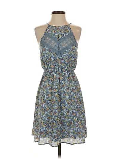 Pre-owned Mi Ami Casual Dress In Blue
