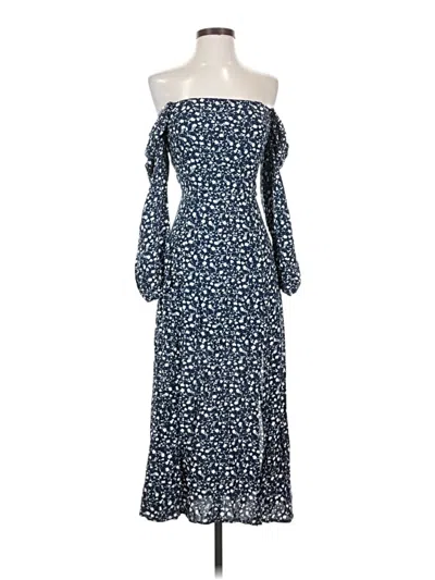 Pre-owned Mi Ami Casual Dress In Blue