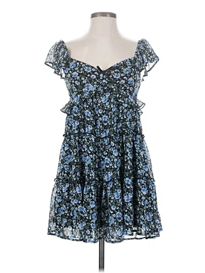 Pre-owned Mi Ami Casual Dress In Blue