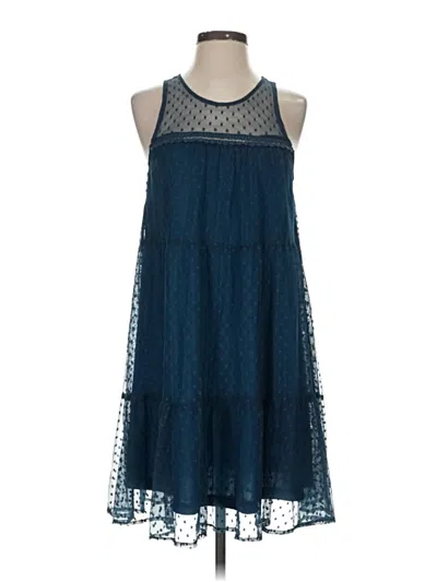 Pre-owned Mi Ami Casual Dress In Blue