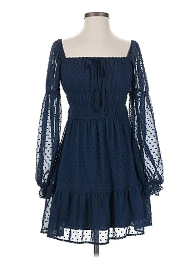 Pre-owned Mi Ami Casual Dress In Blue