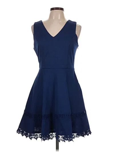 Pre-owned Mi Ami Casual Dress In Blue