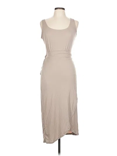 Pre-owned Mi Ami Casual Dress In Brown