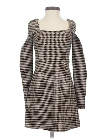 Pre-owned Mi Ami Casual Dress In Brown
