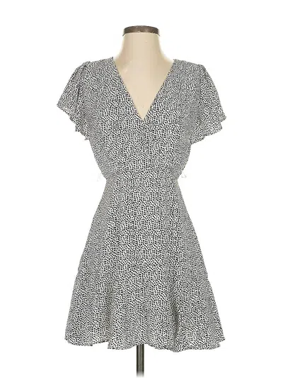 Pre-owned Mi Ami Casual Dress In Gray