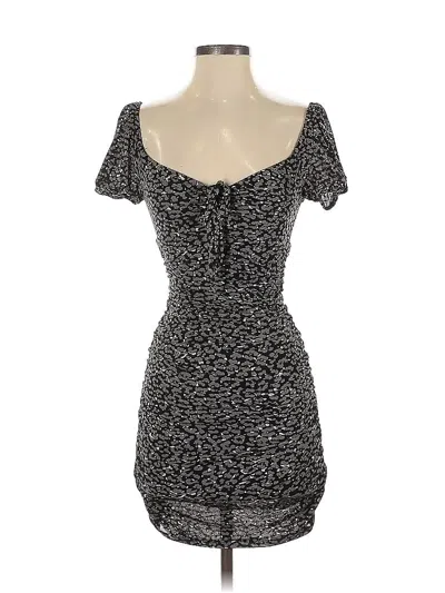 Pre-owned Mi Ami Casual Dress In Gray