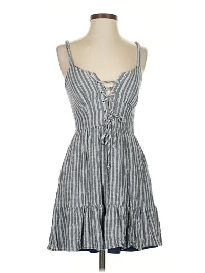 Pre-owned Mi Ami Casual Dress In Gray