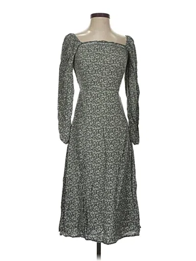 Pre-owned Mi Ami Casual Dress In Gray
