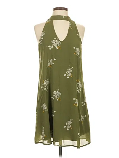 Pre-owned Mi Ami Casual Dress In Green
