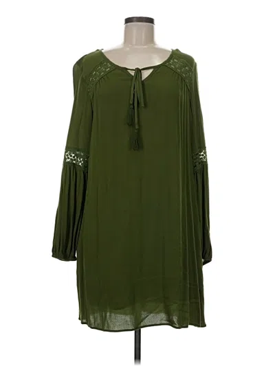 Pre-owned Mi Ami Casual Dress In Green