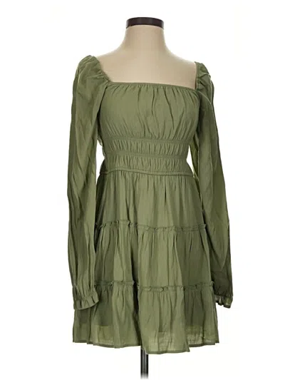 Pre-owned Mi Ami Casual Dress In Green