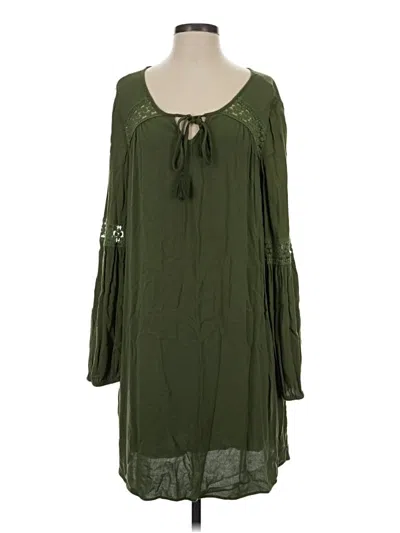 Pre-owned Mi Ami Casual Dress In Green