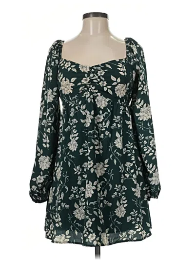 Pre-owned Mi Ami Casual Dress In Green
