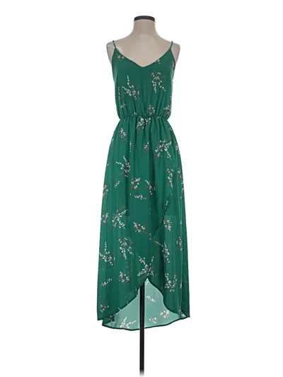 Pre-owned Mi Ami Casual Dress In Green