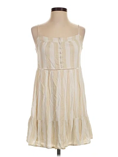 Pre-owned Mi Ami Casual Dress In Ivory