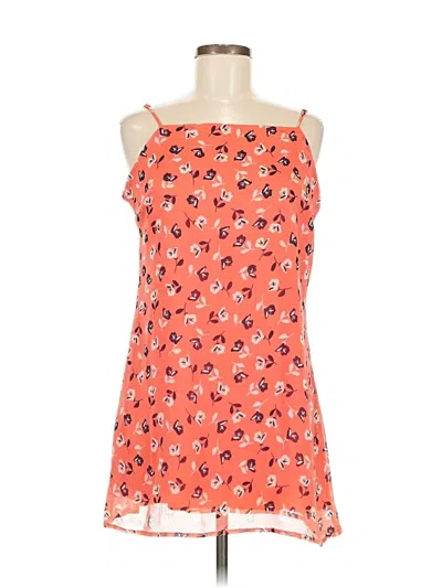 Pre-owned Mi Ami Casual Dress In Orange