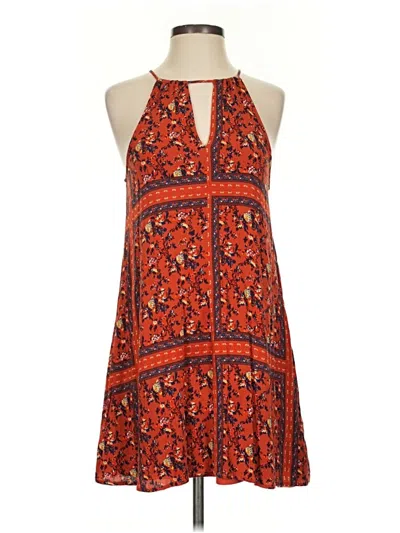 Pre-owned Mi Ami Casual Dress In Orange