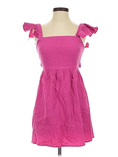 Pre-owned Mi Ami Casual Dress In Pink
