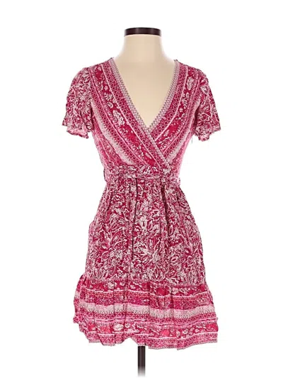 Pre-owned Mi Ami Casual Dress In Pink