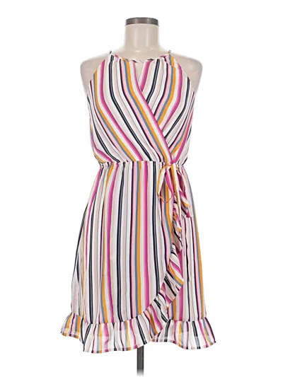 Pre-owned Mi Ami Casual Dress In Pink