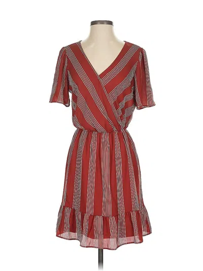 Pre-owned Mi Ami Casual Dress In Red