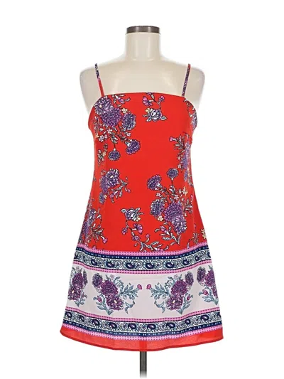 Pre-owned Mi Ami Casual Dress In Red