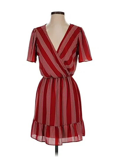 Pre-owned Mi Ami Casual Dress In Red