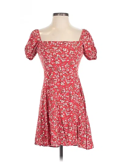 Pre-owned Mi Ami Casual Dress In Red