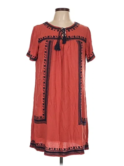 Pre-owned Mi Ami Casual Dress In Red