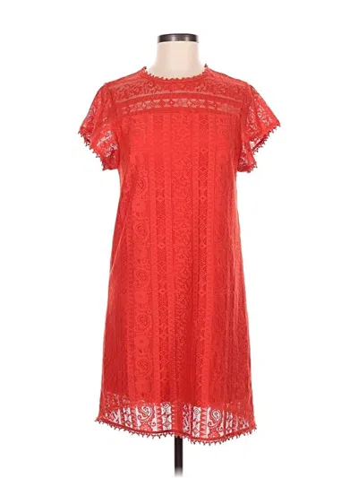 Pre-owned Mi Ami Casual Dress In Red