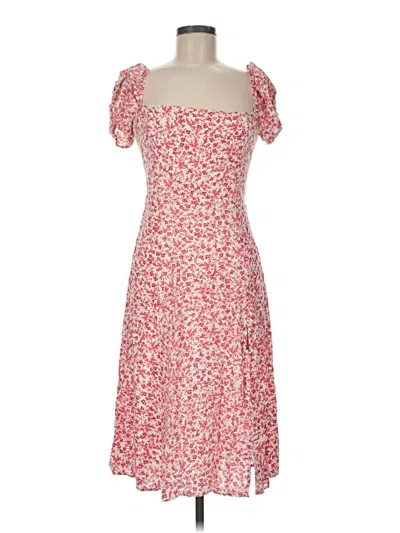 Pre-owned Mi Ami Casual Dress In Red