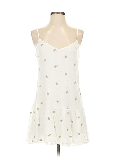 Pre-owned Mi Ami Casual Dress In White