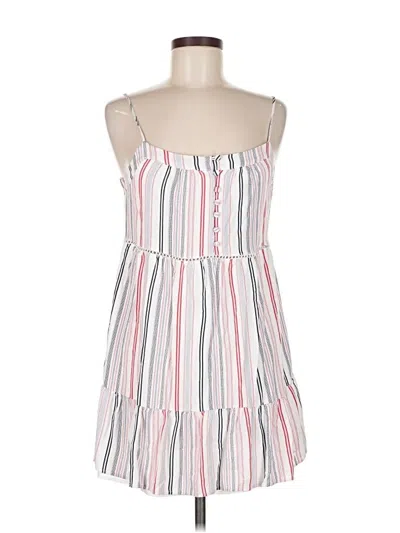 Pre-owned Mi Ami Casual Dress In White