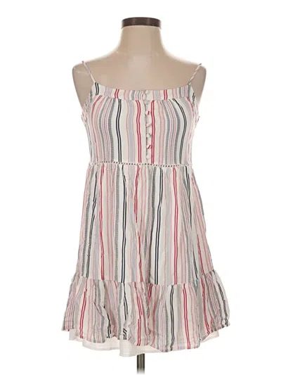 Pre-owned Mi Ami Casual Dress In White