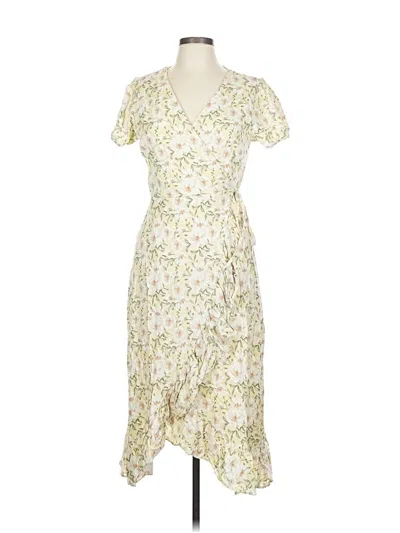 Pre-owned Mi Ami Casual Dress In Yellow