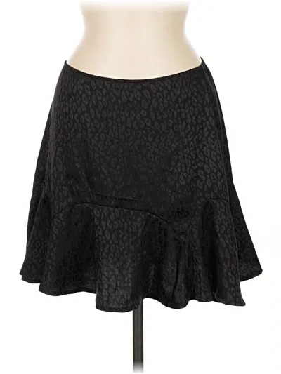 Pre-owned Mi Ami Casual Skirt In Black