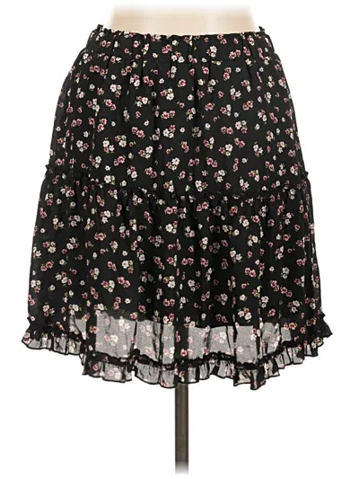 Pre-owned Mi Ami Casual Skirt In Black