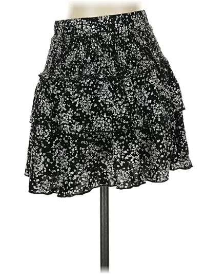 Pre-owned Mi Ami Casual Skirt In Black