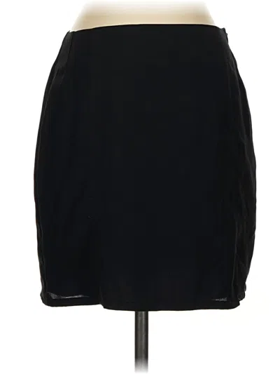 Pre-owned Mi Ami Casual Skirt In Black