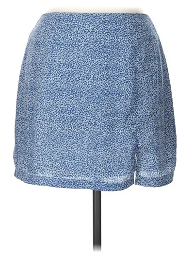 Pre-owned Mi Ami Casual Skirt In Blue