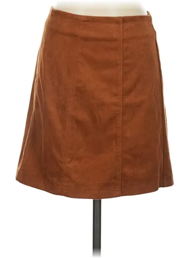Pre-owned Mi Ami Casual Skirt In Brown
