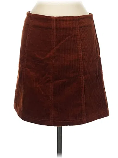 Pre-owned Mi Ami Casual Skirt In Brown