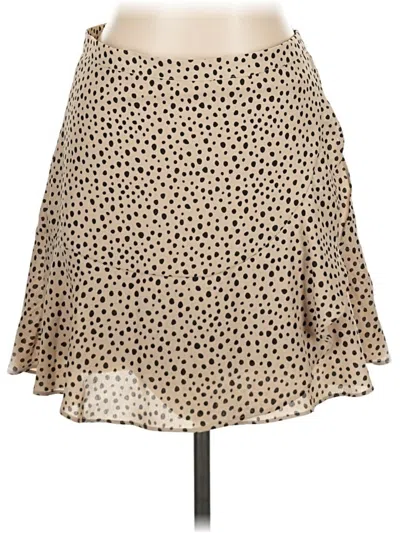Pre-owned Mi Ami Casual Skirt In Brown