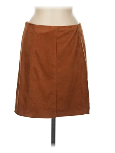 Pre-owned Mi Ami Casual Skirt In Brown