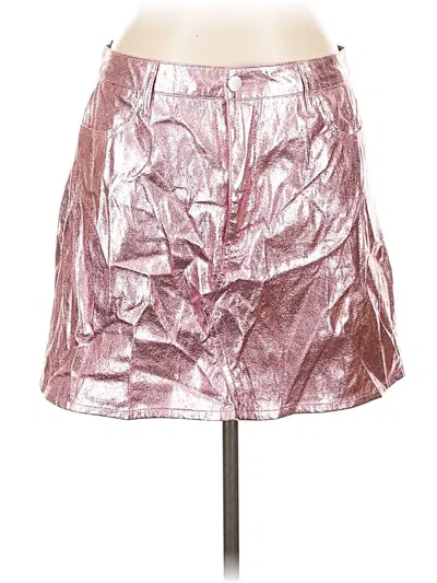 Pre-owned Mi Ami Casual Skirt In Pink