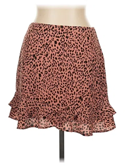 Pre-owned Mi Ami Casual Skirt In Pink