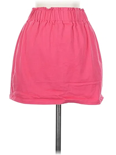 Pre-owned Mi Ami Casual Skirt In Pink
