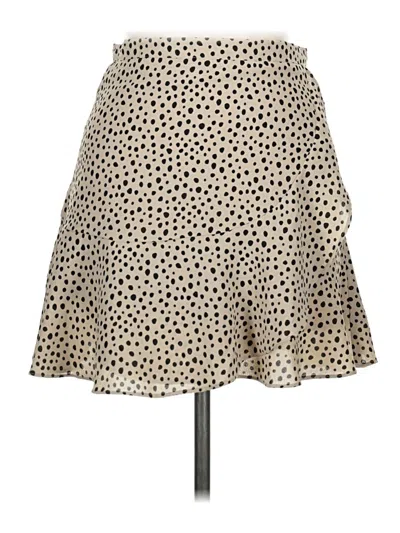 Pre-owned Mi Ami Casual Skirt In Tan