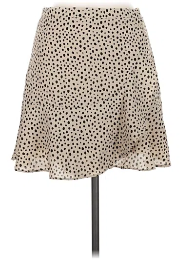 Pre-owned Mi Ami Casual Skirt In Tan