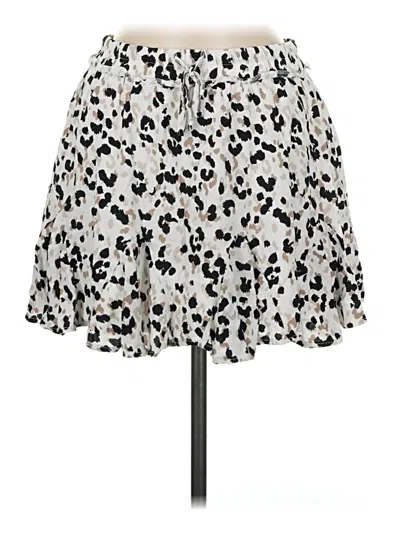 Pre-owned Mi Ami Casual Skirt In White